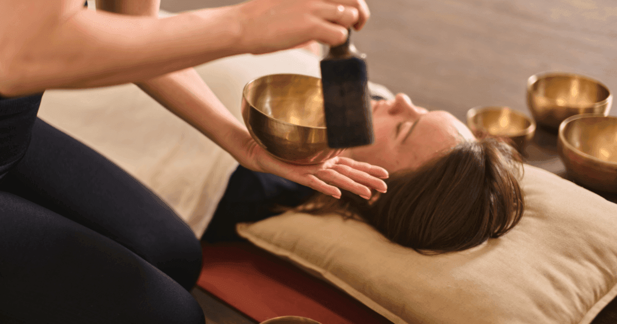 Sound healing at Kanasu Wellness
