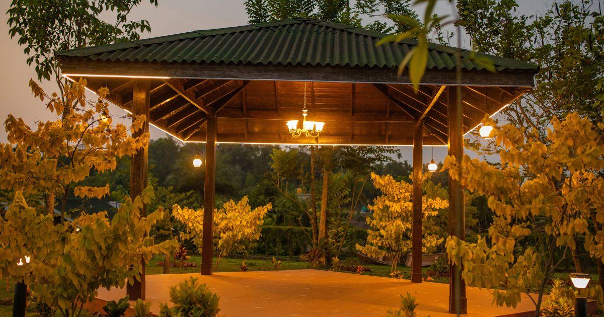 Yoga dome at Kanasu